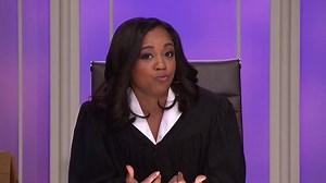 A former couple had began dating while he was still married - the relationship ends because of trust issues. #JudgeFaith shows the courtroom her "shocked face" today. | Judge Faith