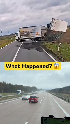 OMG 😧 Shocked | Double Trailer Accident #bigrig #lorry #truck #camion #girl