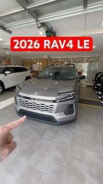 2026 Toyota RAV4 LE in Meteor Shower #toyota #toyotarav4 #suv #carreview #2026rav4