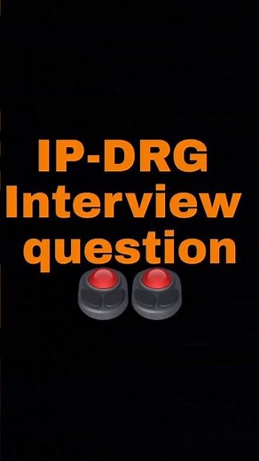 #IP-DRG - Interview prep 🖲