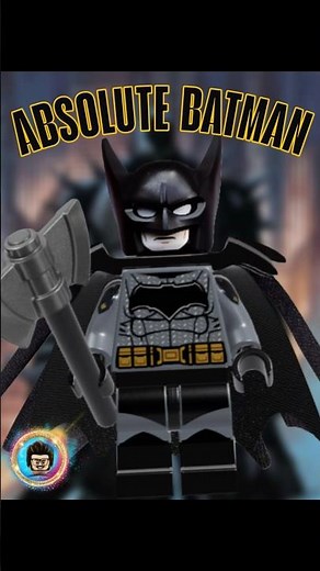 LEGO Absolute Batman Minifigure Tutorial #LEGOBatman