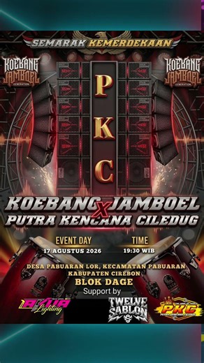 acara party 17 agustus malam 2026 pabuaran lor #pkcofficial