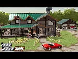DEMOLISHED OUR VICTORIAN PLACE FOR NEW FARMHOUSE ($450,000) FROM SCRATCH (1990's ROLEPLAY) FS19