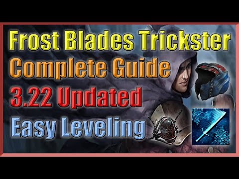 [POE 3.22] Frostblades Trickster Leveling Guide