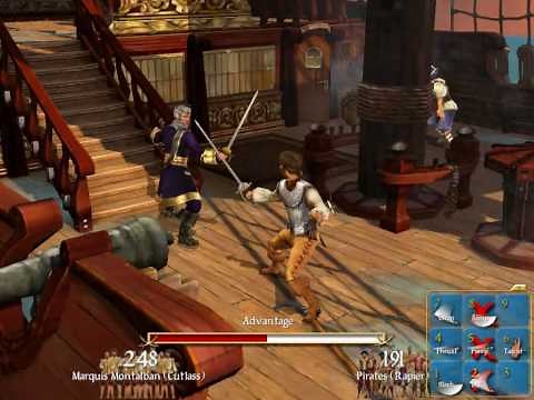 Sid Meier's Pirates - Sword-fight