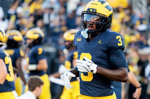 Michigan’s Fred Moore works overtime to reclaim playing time at receiver