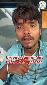 Urgent Requirement excavator operator #jobs #lrexcavator #hitachi #operatorexcavator | Imam excavator technique