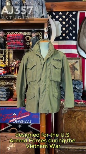 M-65 Field Jacket — U.S. Army Military Vintage | AJ357 STUDIO アメリカ古着 M65 フィールドジャケット #m65 #vintage