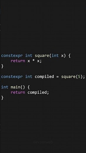 Running C++ Code Before Runtime. constexpr Explained