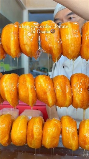 A local bakery in Osaka that’s been making its famous honey donuts since 1971 🍩🍯