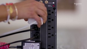 APC Battery Back Up Surge Protector, 500VA Backup Battery Power Supply, BK500BLK Back-UPS