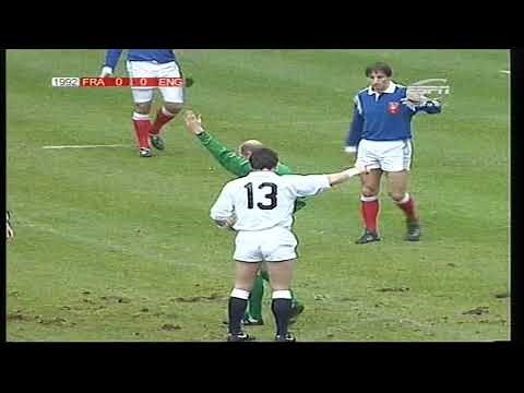 1992 5 Nations - France v England - Extended Highlights