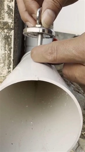 How to Insert a Nut & Bolt Inside a Pipe 👍 #craft #handmade #skills