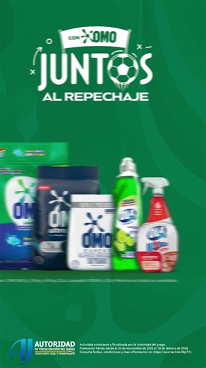 ¡VIVE LA PROMO CON OMO JUNTOS AL REPECHAJE!