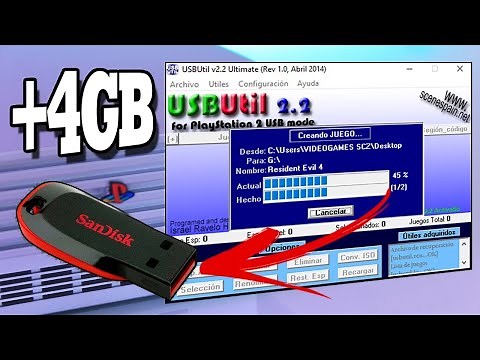 USB UTIL 2 2, THE ESSENTIAL PROGRAM TO COPY YOUR PLAYSTATION 2 USB