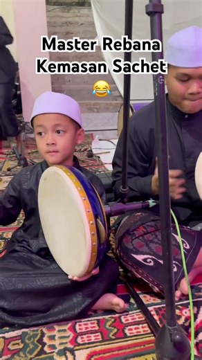 Master rebana kemasan sachet 😂