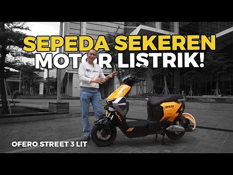 SEPEDA LISTRIK TERKEREN!! BERASA NAIK MOTOR! OFERO STAREER 3 LIT!