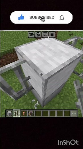 how to make a robot in Minecraft #minecraft #gaming #minecraftgameplay