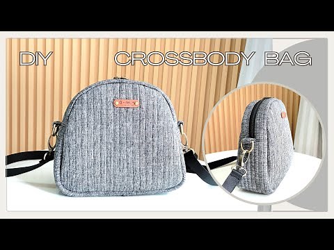 Sewing Tutorial Crossbody Bag | DIY Crossbody Bag Tutorial