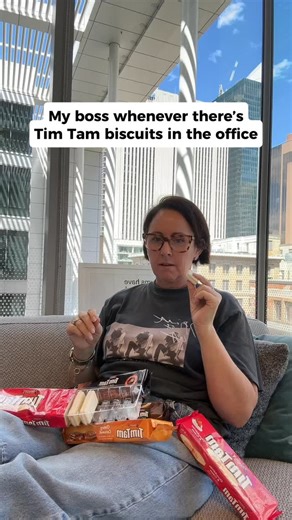 She said “just one”… 7 Tim Tams ago 😳 | BOOST LAB Co.