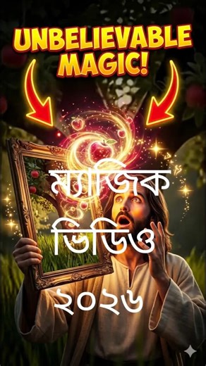 Shocking Magic Trick with Frame 🖼️ Apple IllusionReal or Fake? 🤯 Amazing Apple #Magic#youtubeshorts🚀