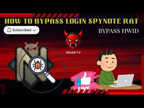 how to bypass login spynote rat || paid spynote #spynote #baypasslogin