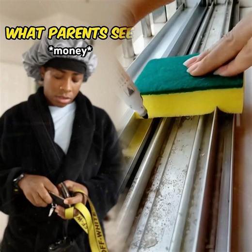 What parents see vs what kids see 😂 Subscribe if you’re new 👉🏽👈🏽 #RoadTo5Mill