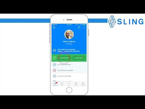 How time clock feature works for employees