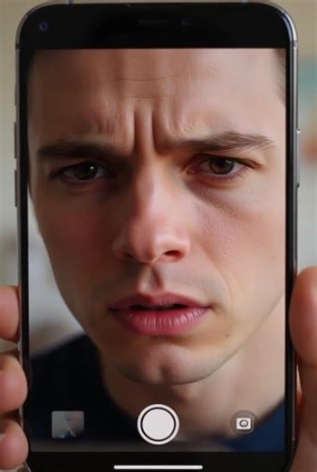 The camera turned on alone, he didn't press record. #shorts #foundfootage #odd