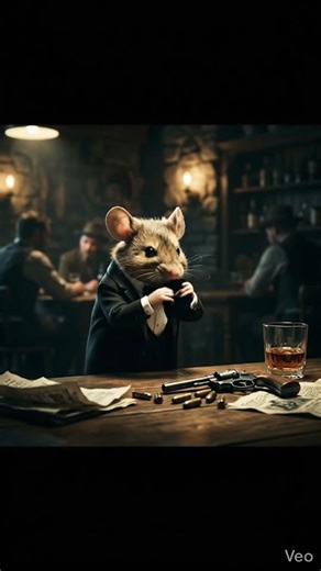 Peaky blinders mouse addition. #ai #animals #peakyblinders