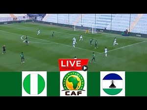 🔴LIVE Nigeria vs Lesotho | 2026 FIFA World Cup Qualifiers (AFC) | Live Scoreboard