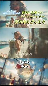 大人気🔥今年の夏メロはこれで決まり🏖️最高に心地良いトロピカルレゲエ🩵💙La la la - Peromu