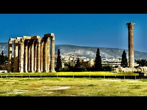A Look At The Temple of Olympian Zeus, Athens, Greece