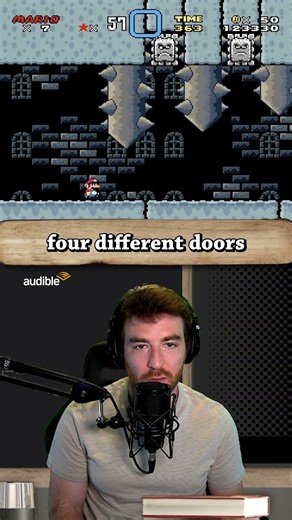playing every Mario platformer, but if I'm bad at 2D platformers I swap games #ad ‪@audible‬