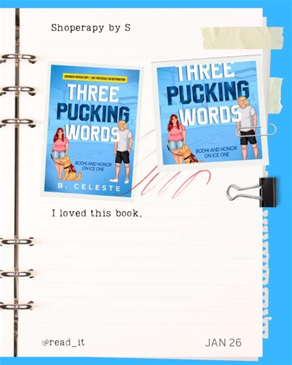 Michelle Madine on Instagram: "Three Plucking words by B. Celeste Thanks to @authorbceleste for allowing me and advanced reader copy for review I loved this book, Bodhi and Honor were a perfect pairing and I loved following their journey to love, really nice to see some accurate and difficult health conditions being written into this book which made it very relatable. loved the family and relationship dynamics ⭐️⭐️⭐️⭐️⭐️ #arc #kindle #icehockyromance #bookreview"