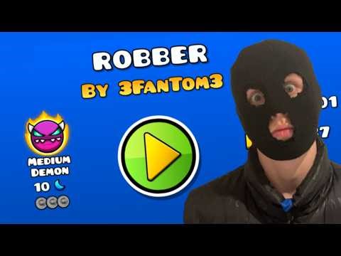 SOMEONE MADE ROBBER A PLATFORMER DEMON IN GEOMETRY DASH