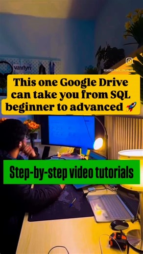 Abhisek Sahu on Instagram: "This ONE Google Drive has everything you need 🔥 to Learn SQL from basic, This covers SQL skills step-by-step 📌 . A curated list of tools, step by step guide , concepts, and learning resources for Data Analysts. SQL, Excel, Python, Power BI, Statistics, Projects… ✅ Everything a Data Analyst needs , FREE on GitHub ❤️ [data analyst, data analysis, data analysts , sql , free]"