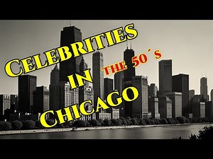 Rare Celebrity Photos in Chicago from the 1950s | Vintage Hollywood Icons in the Windy City