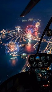 Above Dubai. Beyond ordinary. Happy New Year 2026 ✨🎆 . Video by @deepstudio_creative . #LookDeeper #newyear #DeepCreativeStudio #Dubai #2026 | Deep Studio