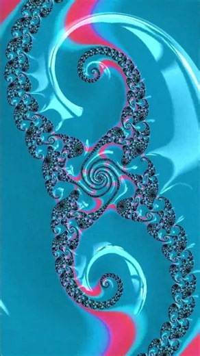 #animationart #mindblowingart #mathart Hypnotic Fractal Zoom: Journey into Infinity