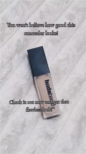 I tried the Huda Beauty Faux Filter Concealer from TikTok Shop, and it's amazing! It has a luminous matte finish and is buildable for different levels of coverage. I went with a shade called Medium and applied it with a concealer brush. The result is stunning-it looks ike I have a filter on! #TikTokMadeMeBuyIt #Endofyeardeals #tiktokshop #goviral #boxingdaysales