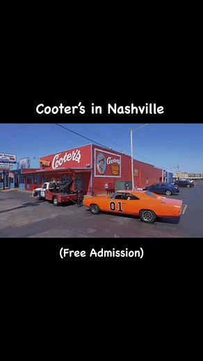 Cooter’s in Nashville Free Admission For MuseumIf you love THE DUKES OF HAZZARD, and Americans of all ages do), you will love a visit to Cooter’s Place. This is Nashville’s one and only Dukes of Hazzard Museum and Shop, operated by none other than ol’ Cooter himself. Ben Jones, who played the Duke Boy’s stalwart sidekick, is your host at this tribute to Hazzard County. This expanded museum features Pictures, Props, Costumes, and Memorabilia from the beloved hit television show. Also displayed ar