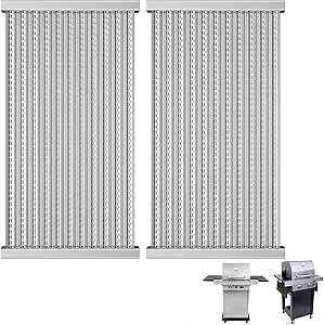 G362-2100-W1 Grill Emitter Plates for Charbroil TRU Infrared 2 Burner 466642316 463675016 463642316 463644220 463675016P1 463246118 Emitter Plates for Charbroil Commercial Tru-Infrared Gas Grill Parts
