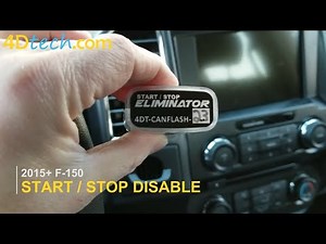 Ford F-150 2015-2020 DISABLE Auto Start/Stop Feature - Toggle ON and OFF permanently!