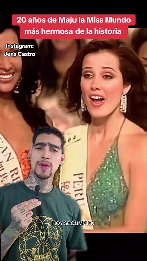 Maju Mantilla y 20 Años como Miss Mundo 2004