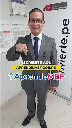 Inscríbete al primer curso virtual del MEF