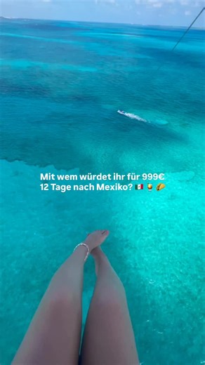 Whaaat?! 12 Tage Mexiko Rundreise schon ab 999€ 🤩 Special: 2 for 1 Mexico - die 2 Person reist kostenlos! ✨🇲🇽 Facts: 📅 12 Tage 🛖 10 Übernachtungen ✈️ Flug und Gepäck 🌴 Mietwagen Inklusive: Cancun, Isla Holbox, Valladolid, Merida, Bacalar & Playa del Carmen🌴 🔗 Das Angebot: https://short.urlaubsguru.de/mexiko2for1 #mexiko #cancun #holbox #rundreise #urlaubsguru | urlaubsguru.de