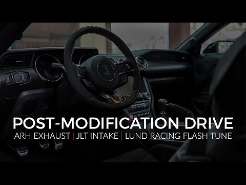 Driving GT350 w/ ARH Exhaust, JLT Intake, and Lund Racing Flash Tune