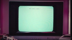 Старый телевизор без сигнала | Бесплатно Стоковые видеоматериалы