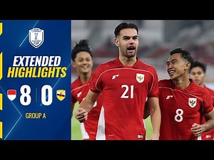 🇮🇩 INDONESIA VS BRUNEI DS 🇧🇳 (Mandiri Cup 2025 Extended HLs)